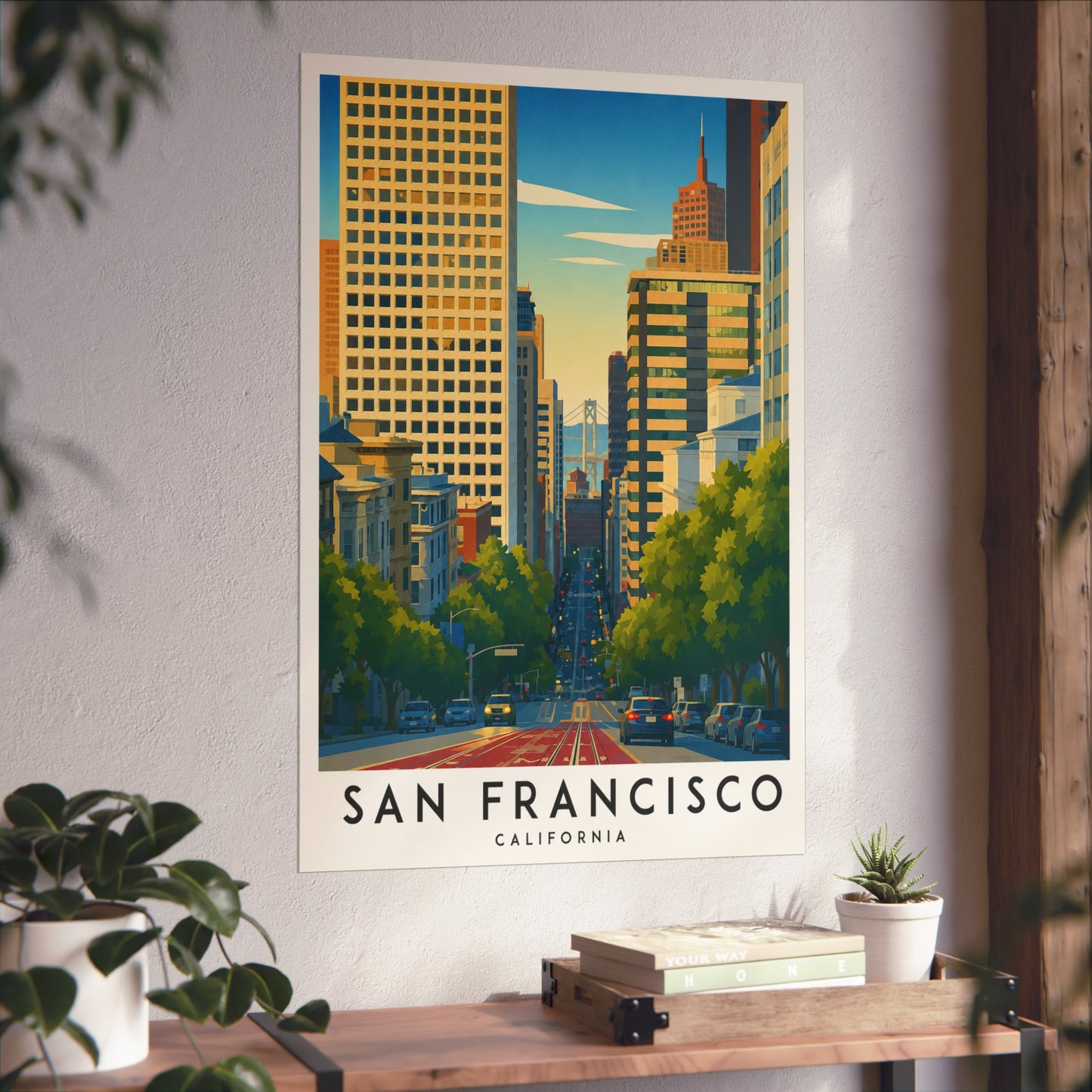 San Francisco Fine Art Poster - San Francisco Travel Poster - San Francisco Wall Art